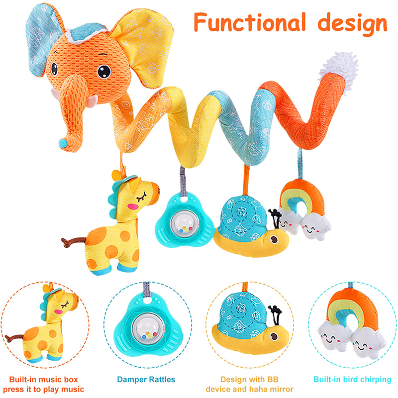 Car Seat Toys Infant Color Ele - Baby Nursery Images 评论和价格