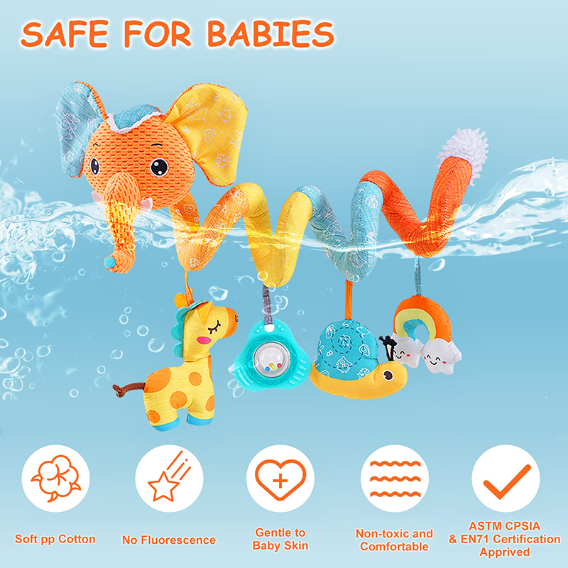 Car Seat Toys Infant Color Ele - Baby Nursery Images 评论和价格