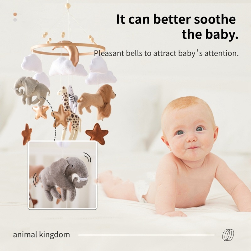 Hot Sale Nordic Handmade Felt  - Baby Nursery Crib 评论和价格