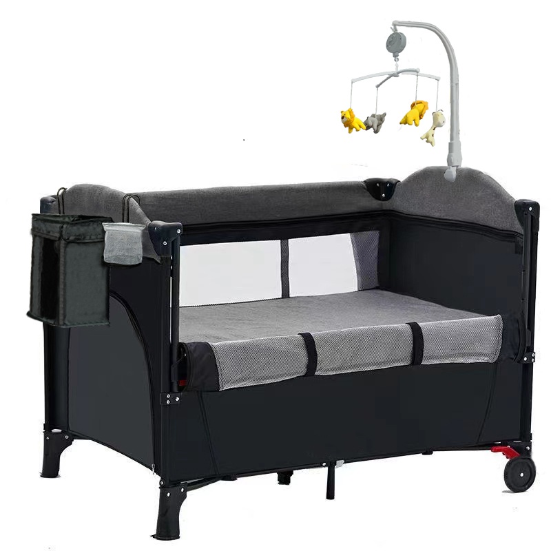 Modern Foldable Baby Crib Bed  - Bassinet Bedside Sleeper 评论和价格