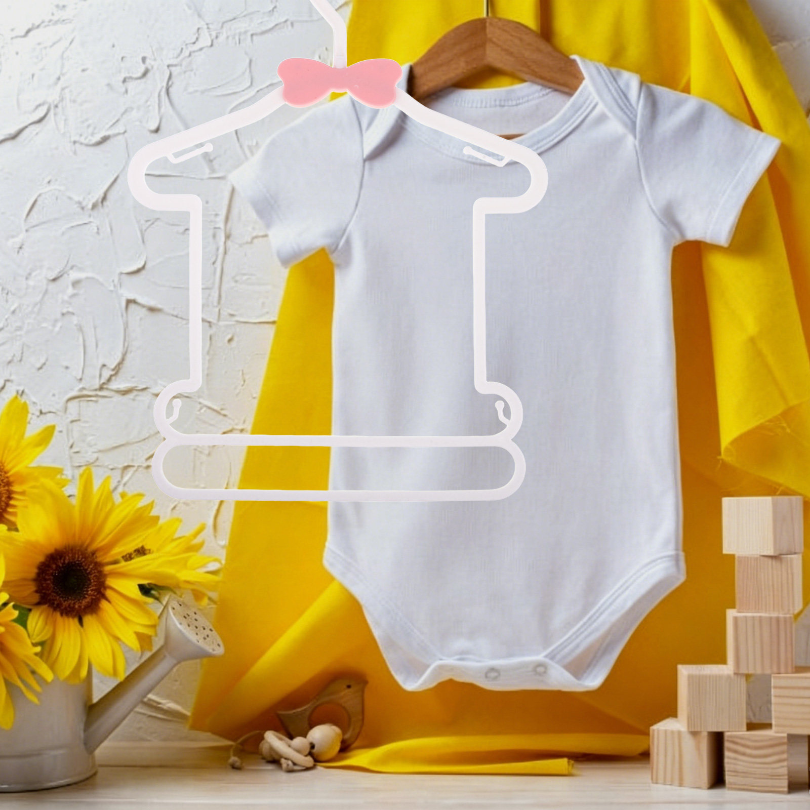 8Pcs Baby Onesie Hangers Non S - Baby Nursery Hooks 评论和价格