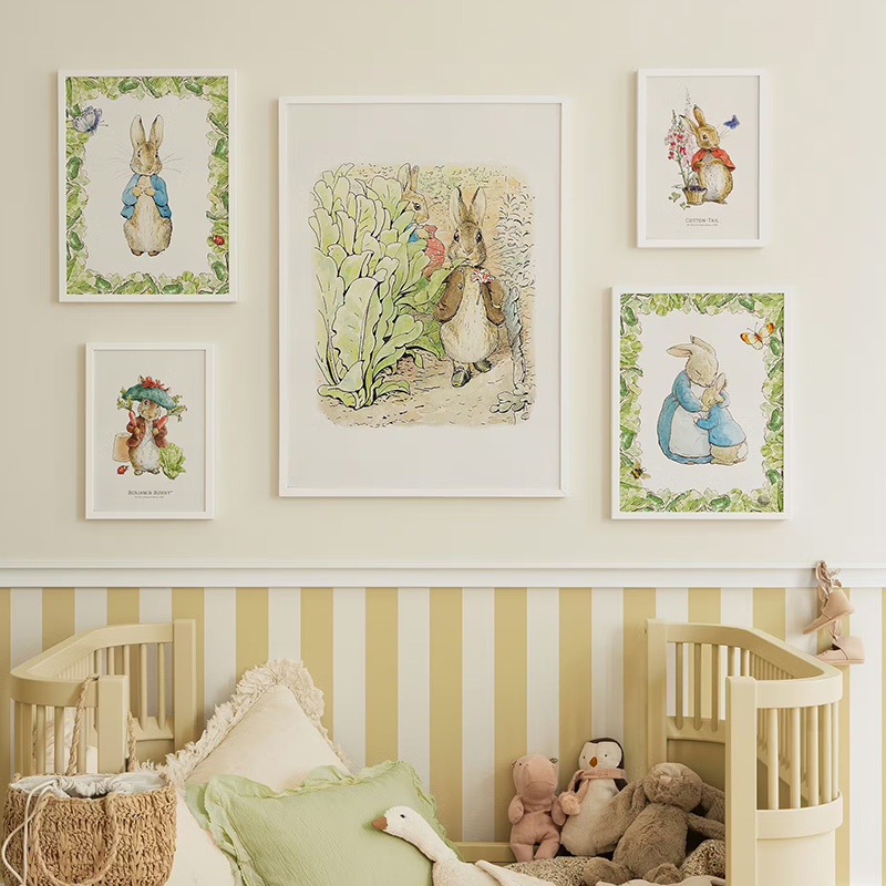 1PC frameless decorative art p - Baby Nursery Vintage Decor 评论和价格